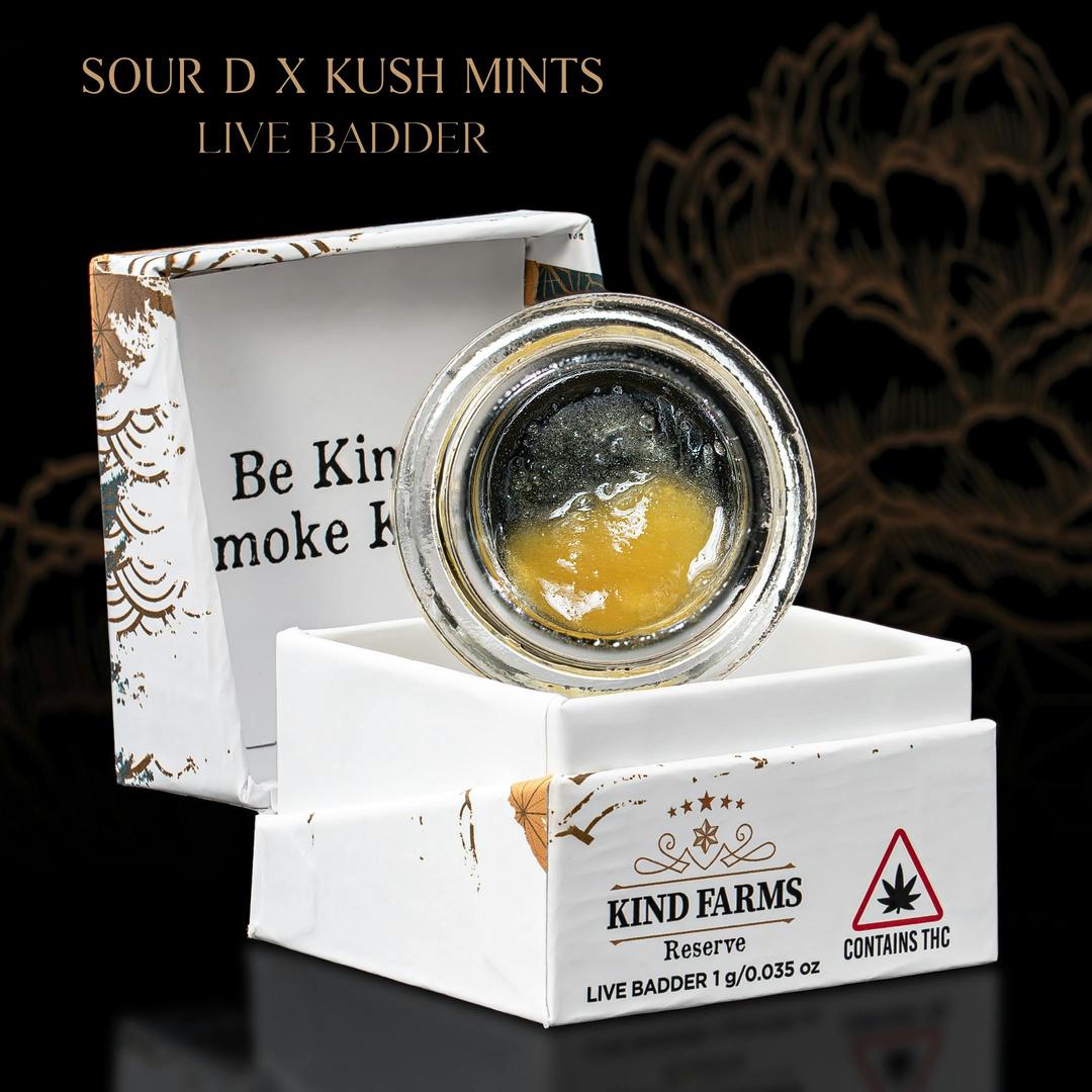 Sour Diesel x Kush Mints Live Badder - Kind Farms Reserve