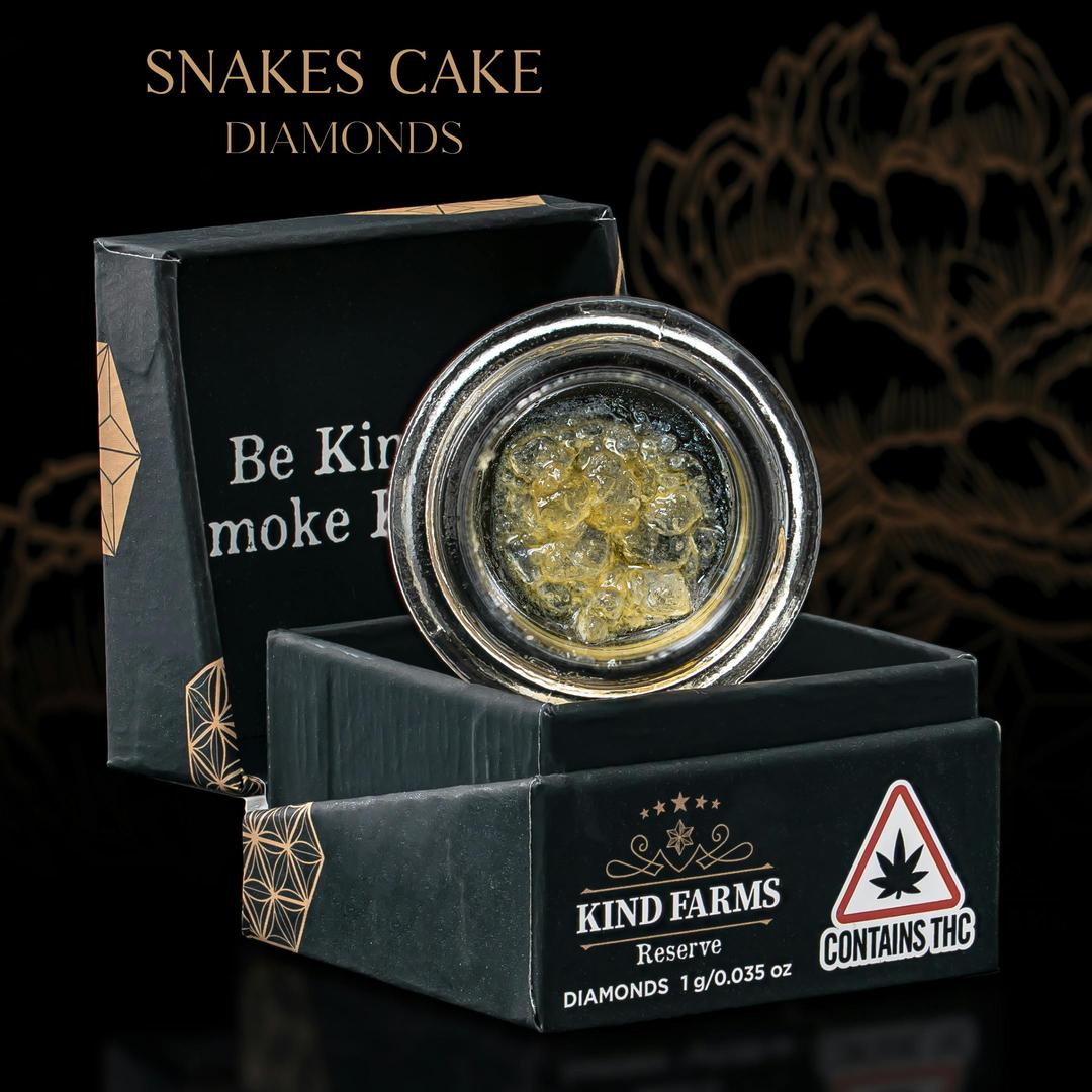Snakes Cake Live Diamonds and Sauce - Kind Farms Reserve