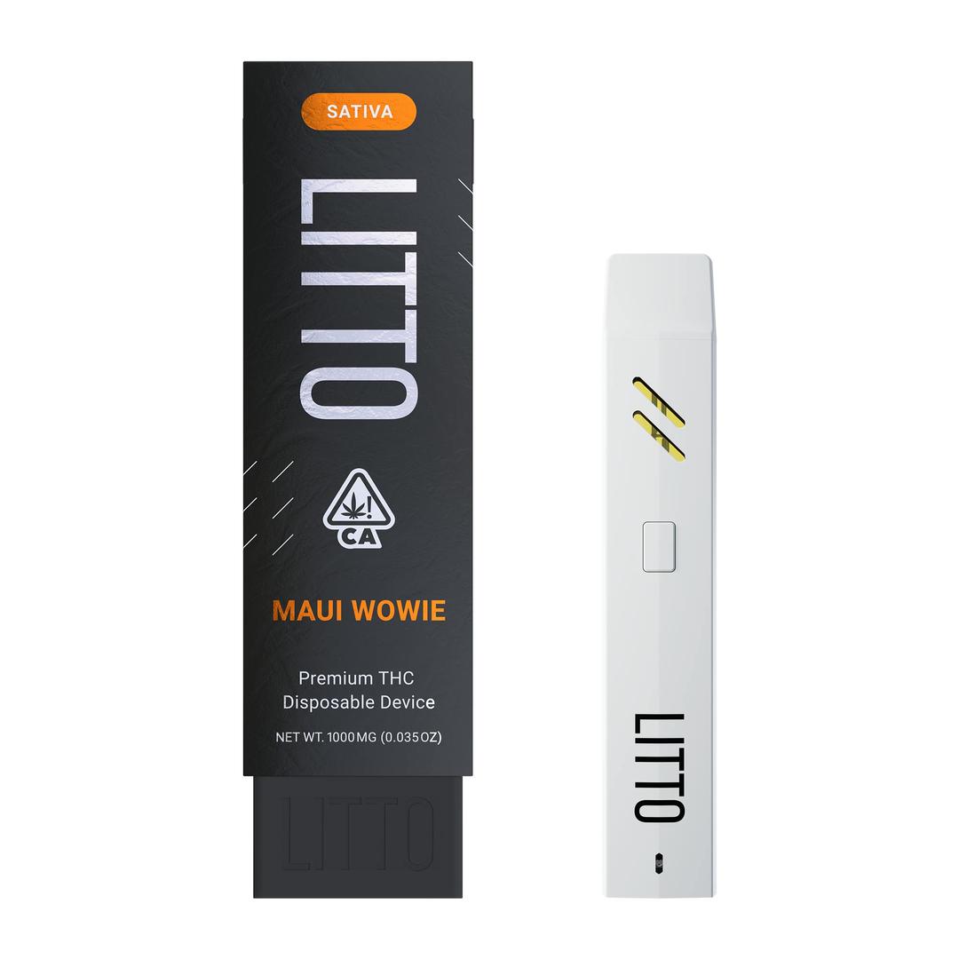 LITTO - Maui Wowie - Premium All-In-One THC Vape Pen - 1G