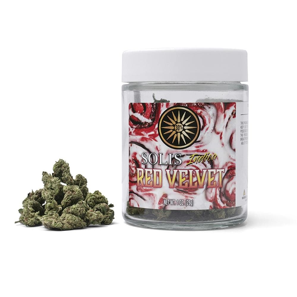 Red Velvet | Jarred Flower (28g) | Indica