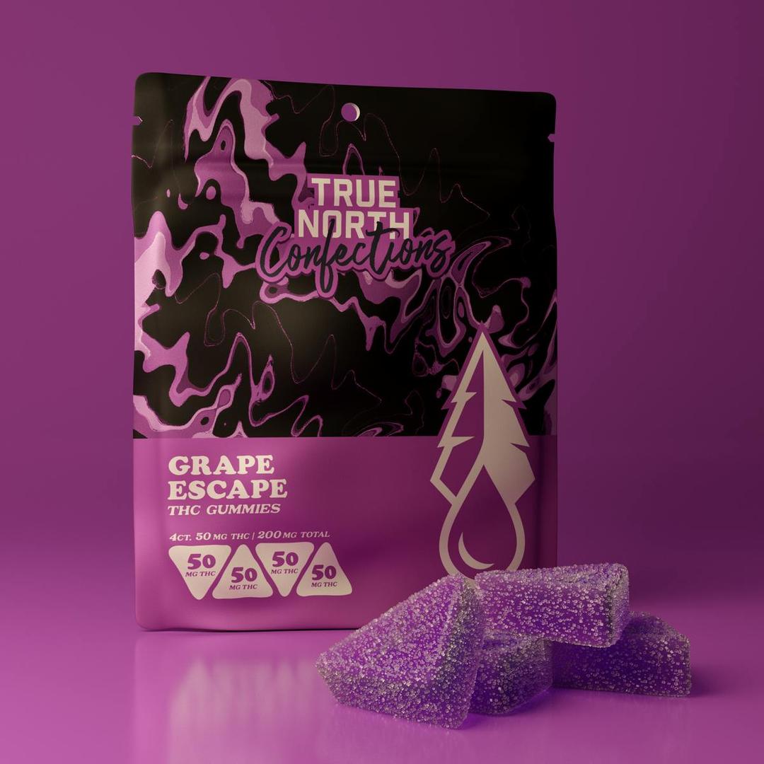*NEW* True North Collective: Grape Escape Gummies 200mg