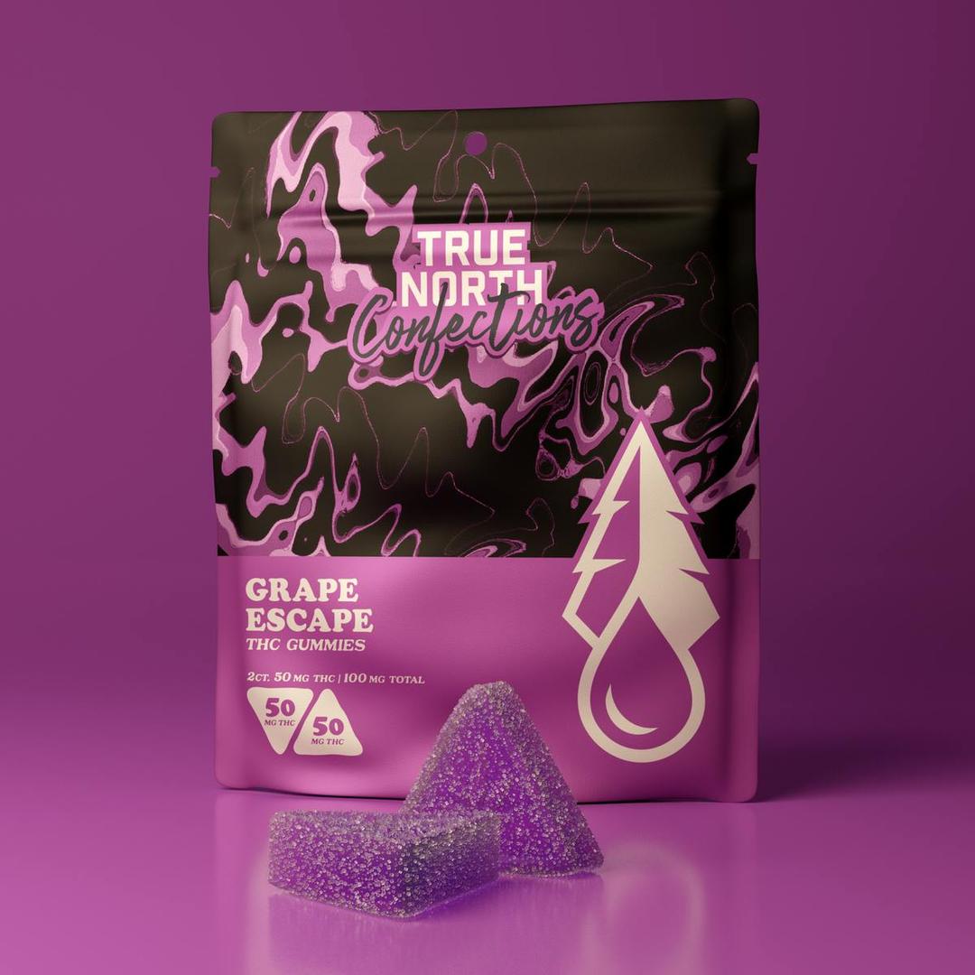 *NEW* True North Collective: Grape Escape Gummies 100mg