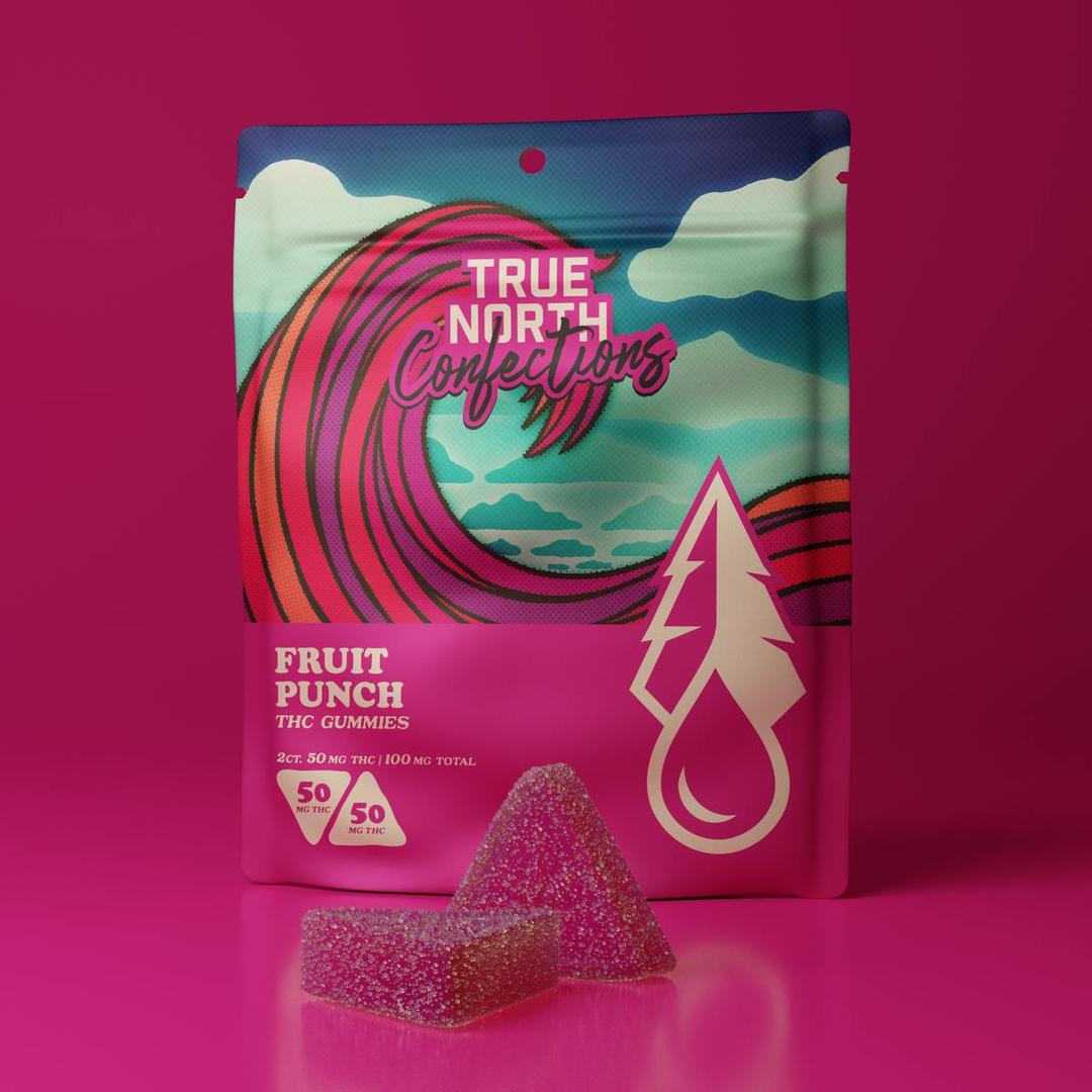 *NEW* True North Collective: Fruit Punch Gummies 100mg