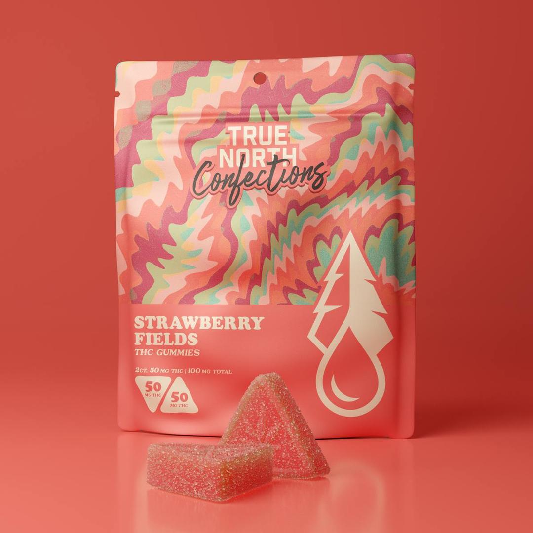 *NEW* True North Collective: Strawberry Fields Gummies 100mg