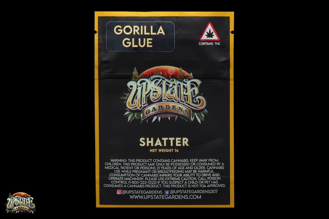 Shatter: 1g - Gorilla Glue - CRC