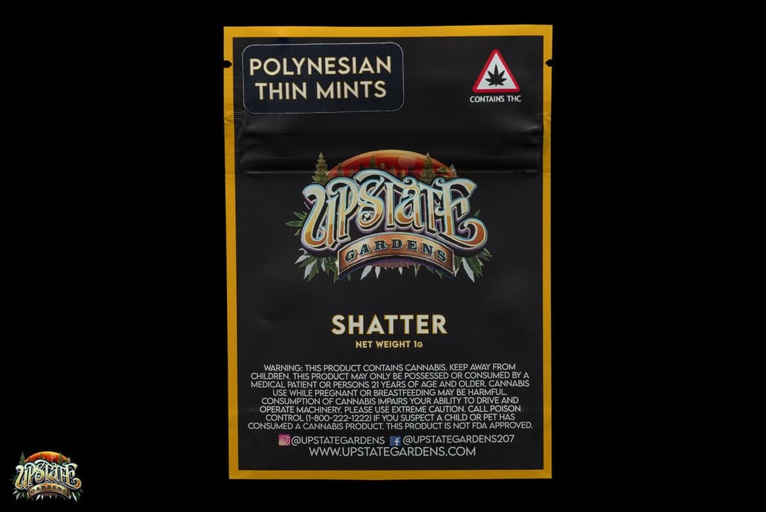 Shatter: 1g - Polynesian Thin Mints - CRC