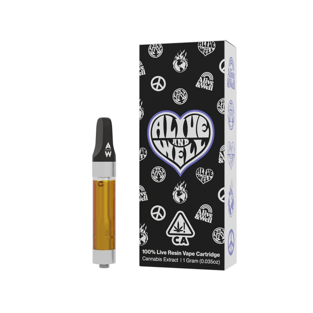 Ice Cream Mintz - 100% Live Resin Vape Cartridge - 1g