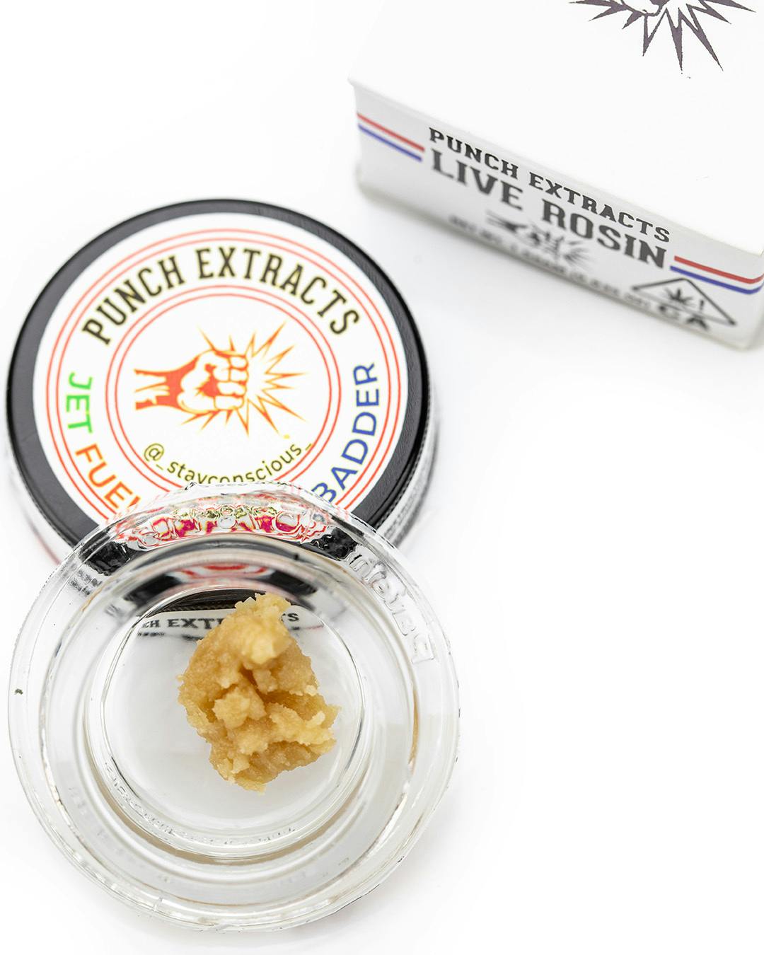 Punch - Live Rosin - Jet Fuel Gelato Badder - Tier 3