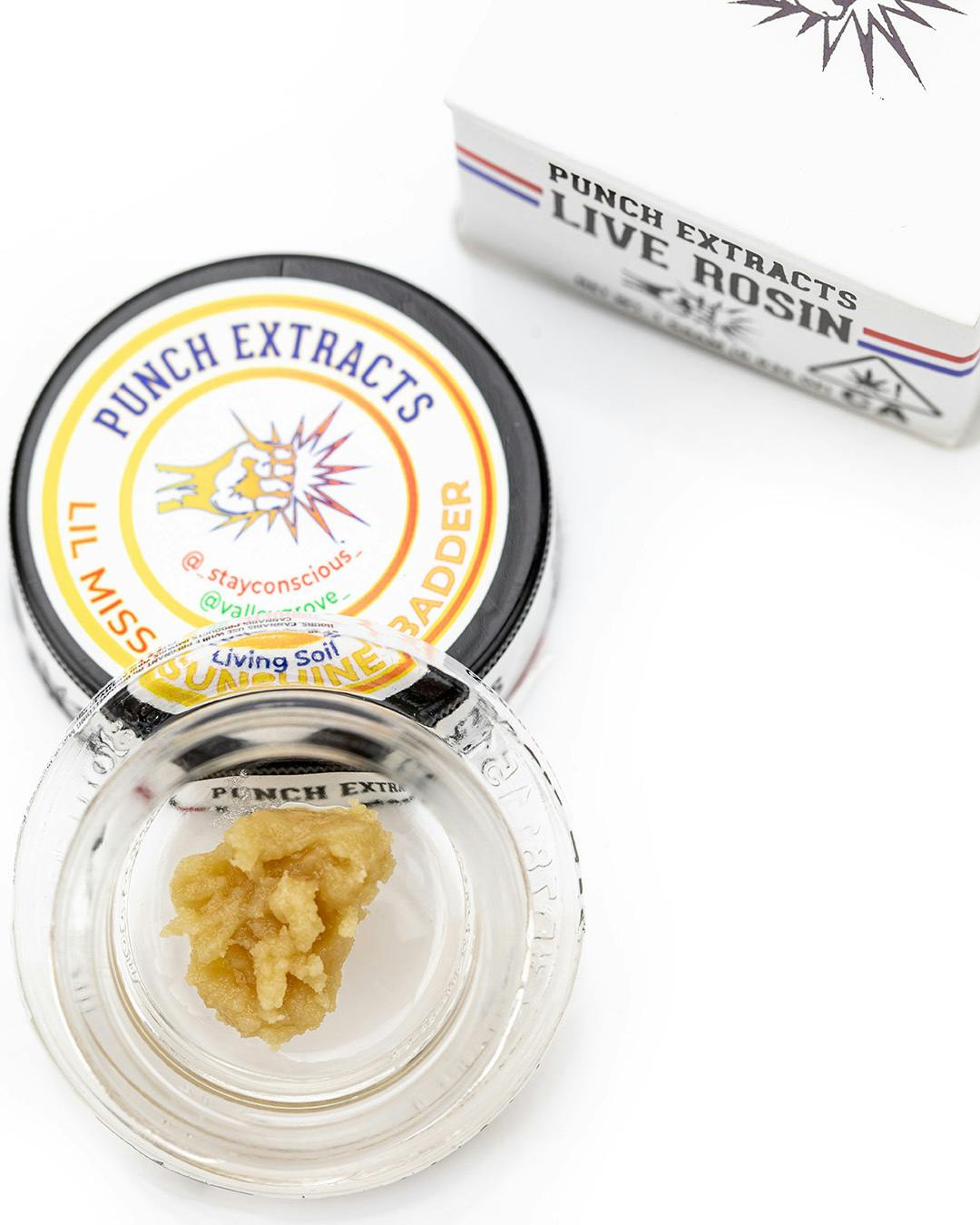 Punch - Live Rosin - Lil Miss Sunshine Badder - Tier 3