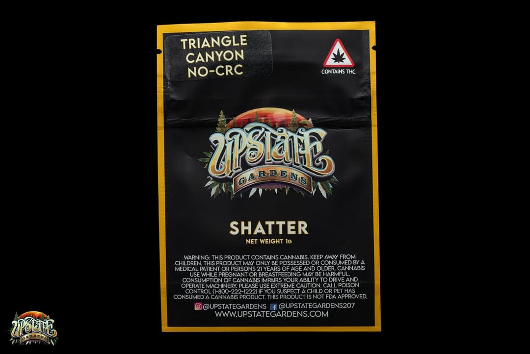 Shatter: 1g - Triangle Canyon - NO-CRC