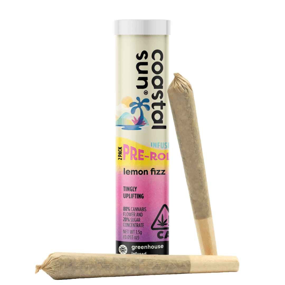 Lemon Fizz Infused Greenhouse 0.75 Pre-Roll 2pk 1.5g
