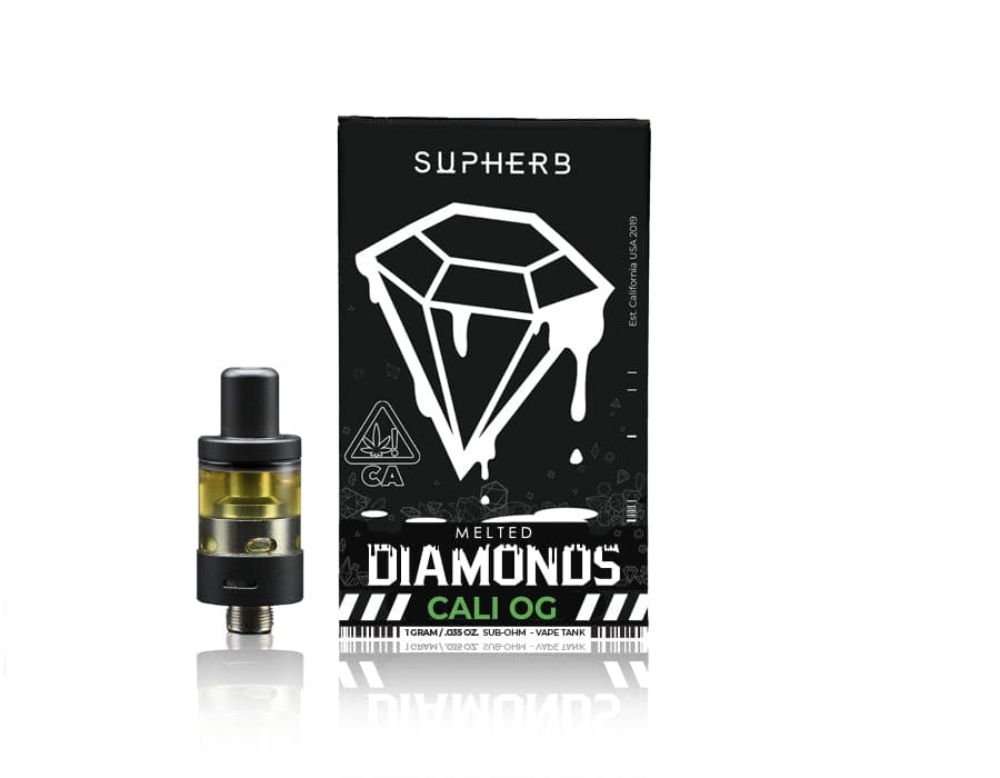 Supherb - Cali Og Indica Melted Diamonds Cartridge 1g