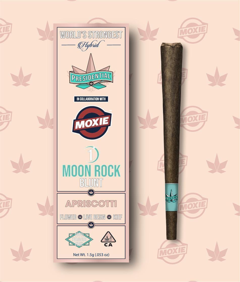 Presidential x Moxie Moon Rock Blunt - Apriscotti