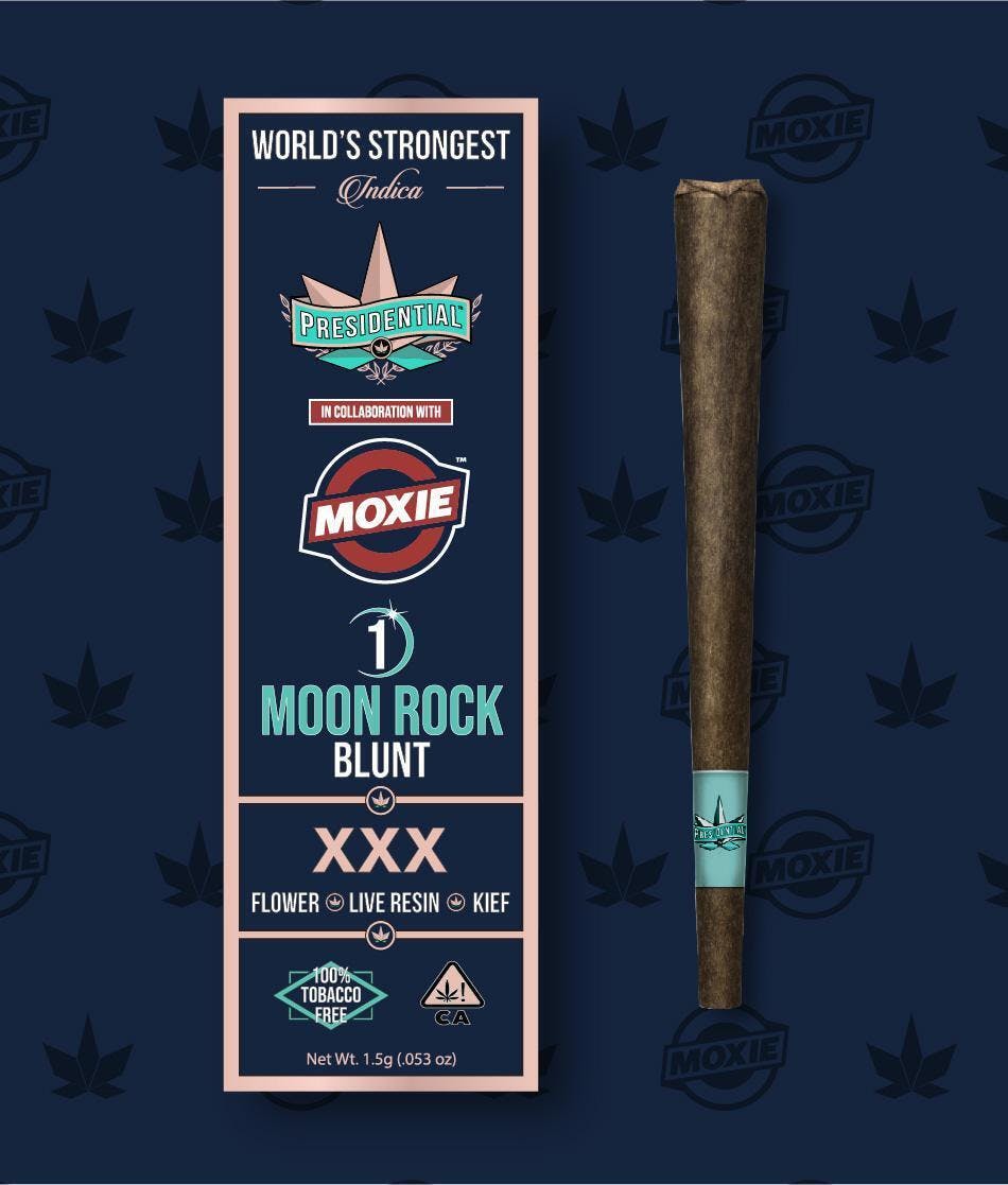 Presidential x Moxie Moon Rock Blunt - XXX