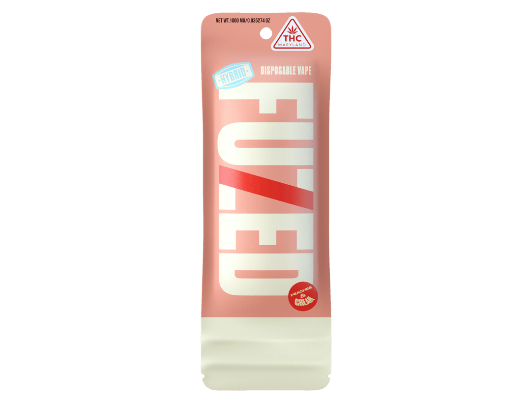 FUZED: Peaches and Cream Disposable Vape [1g]