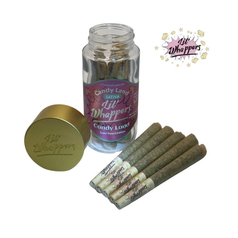 Lil Whappers infused prerolls Candyland pack of 5