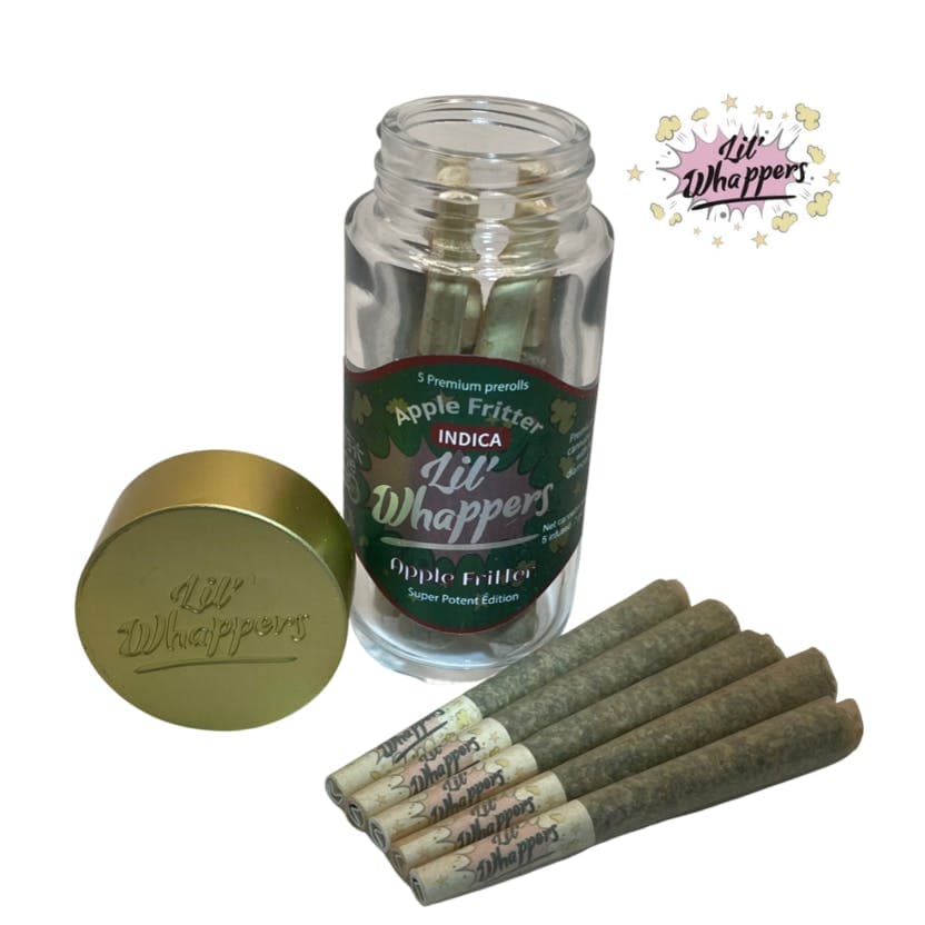 Lil Whapper infused prerolls Apple Fritter pack of 5