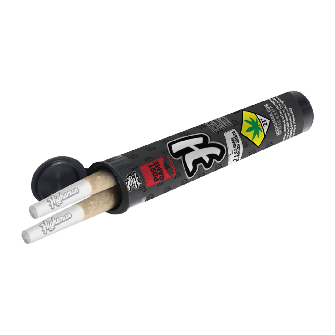 Postgame (Indica) - Ken Jiffy Jr. - Infused Pre Rolls 1 Gram Total