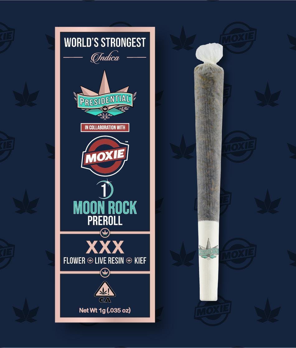 Presidential Moon Rock Preroll - XXX (1g)