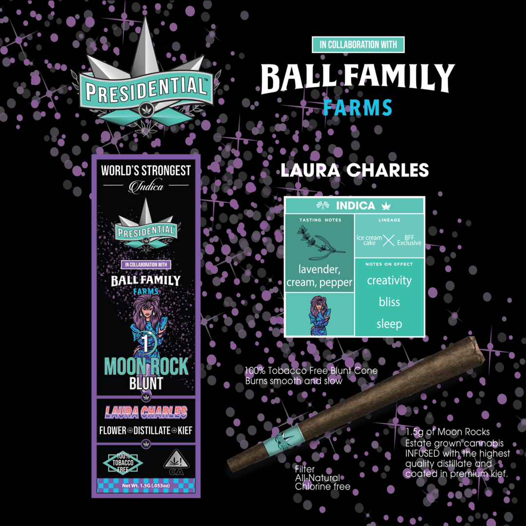 Presidential Moon Rock Blunt -Laura Charles (1.5g)