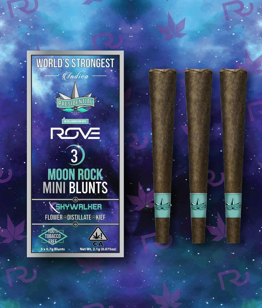 Presidential Pee-Wee Moon Rock Mini Blunts-Skywalker-(2.1g)