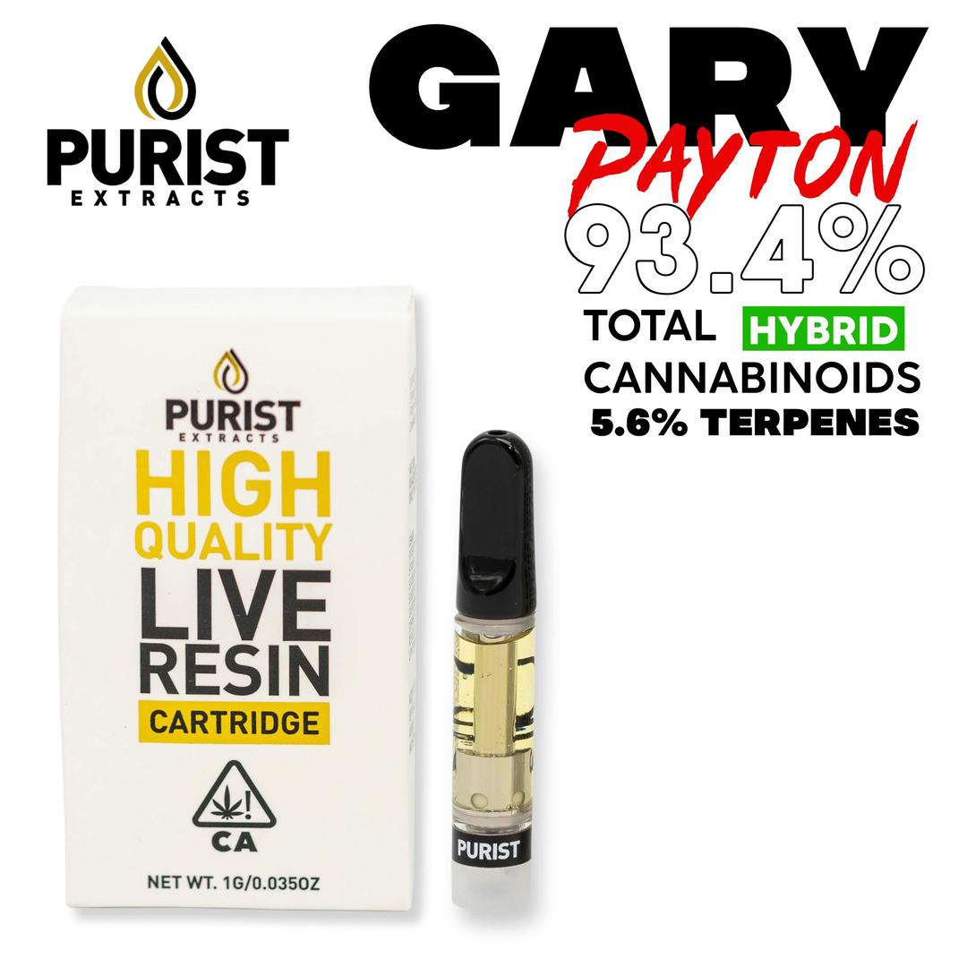 Gary Paton Live Resin 1G Cartridge