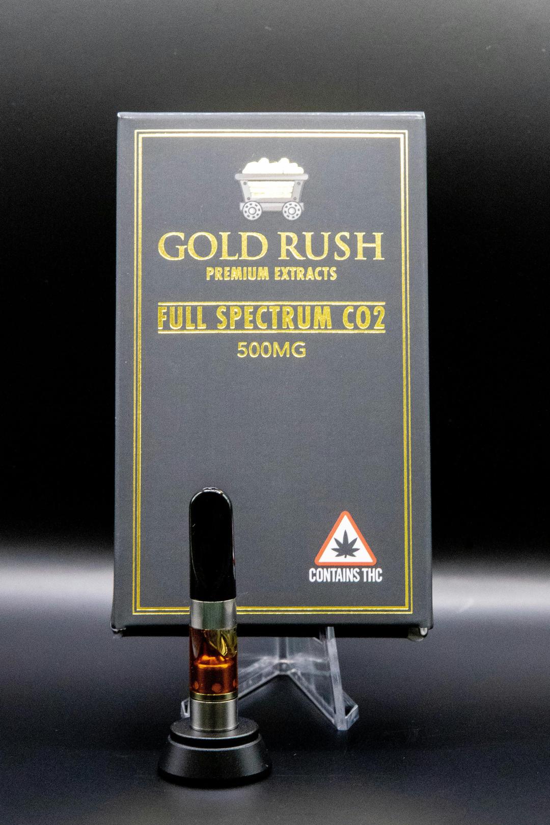 Gold Rush Blackberry Kush Full Spectrum Cartridge 500mg