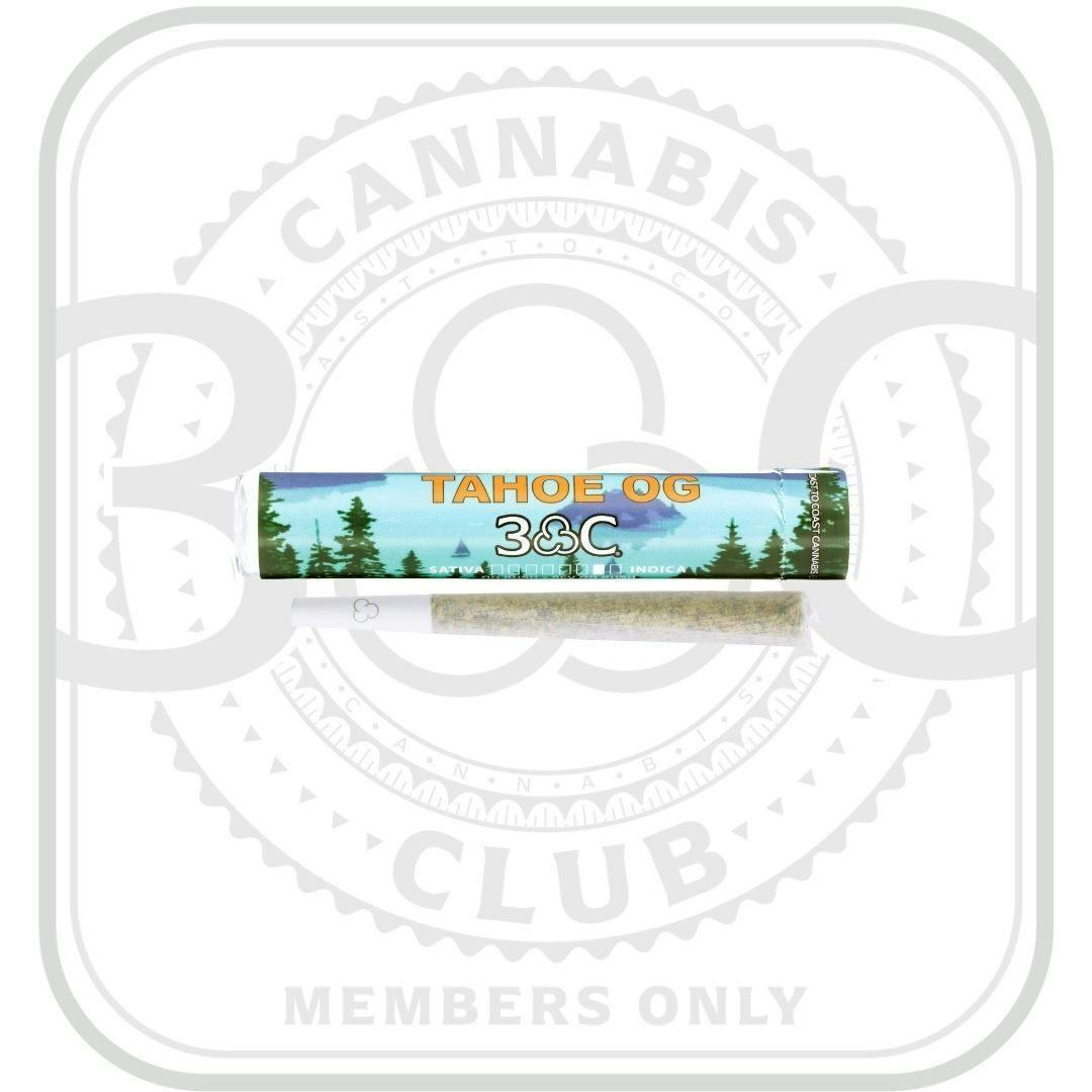 3C | Tahoe OG Preroll - 1g (Members Only Pricing)