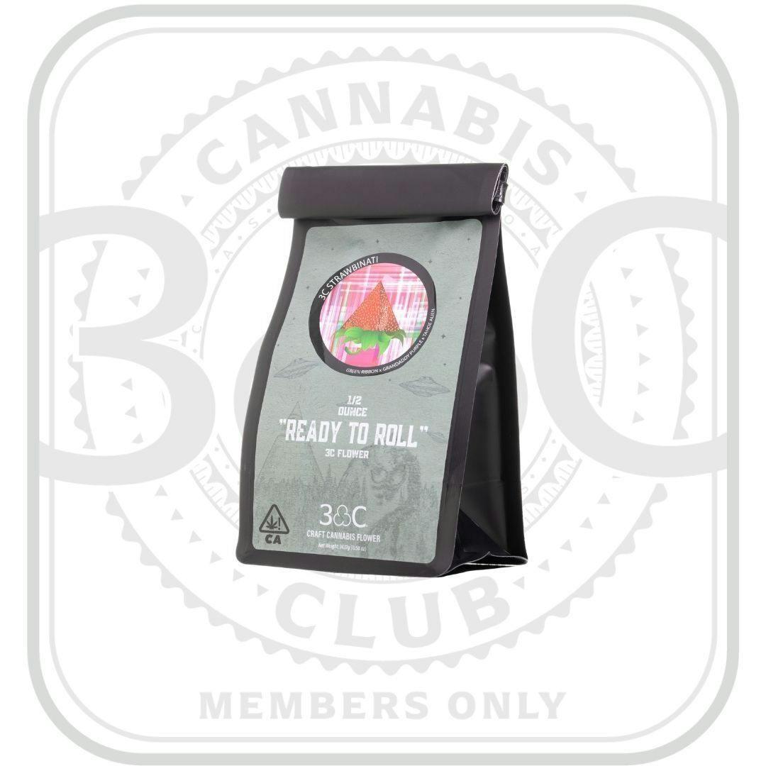 3C | Strawbinati Ready to Roll - 14g (Members Only Pricing)