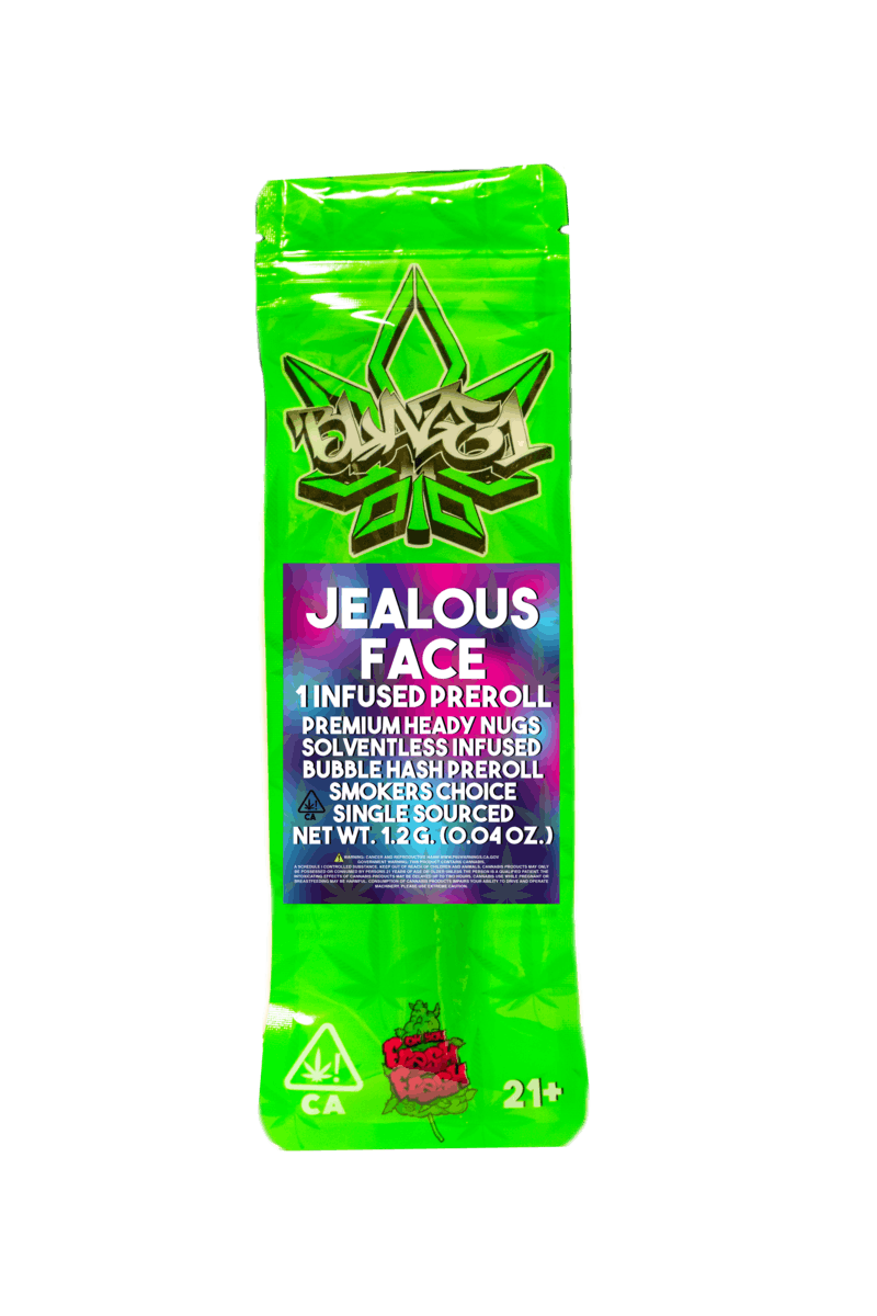 Blaze1 - Jealous Face Heady Infused Single Preroll