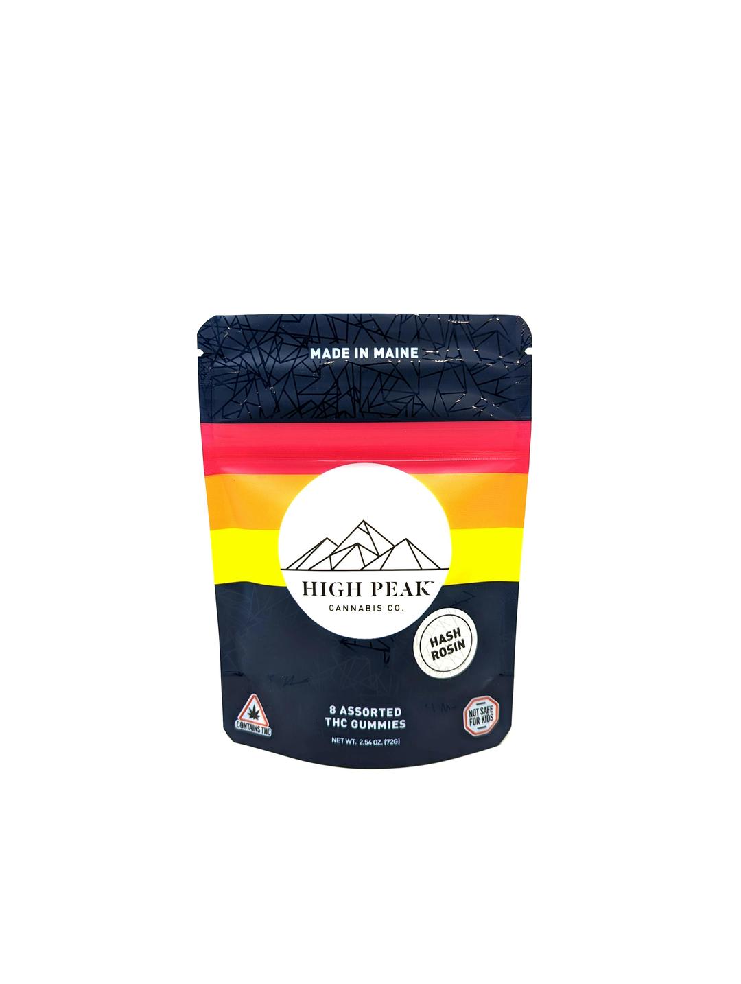 High Peak Cannabis Co. | Hash Rosin Assorted Vegan Gummies