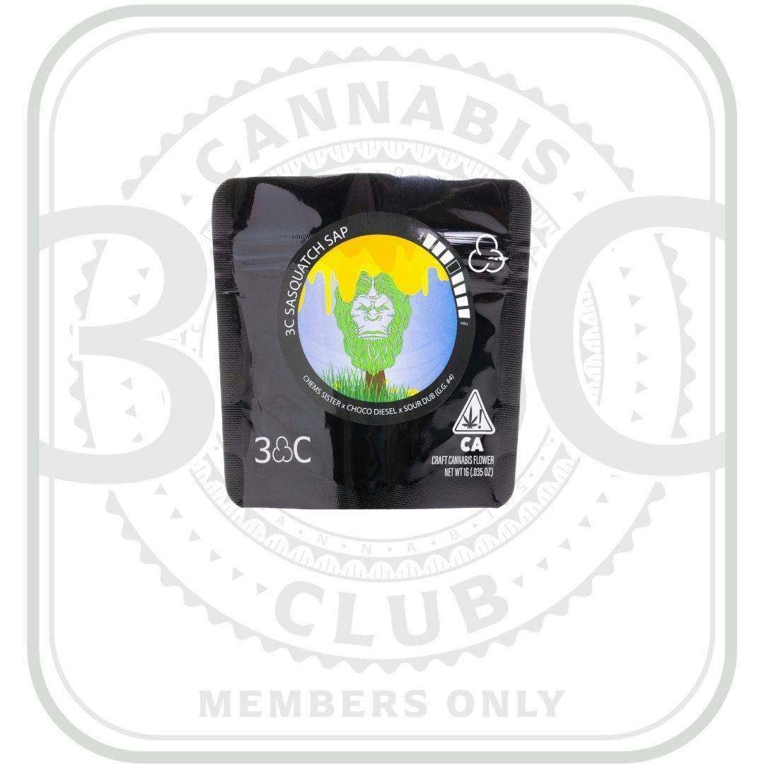 3C | Sasquatch Sap - 1g (Members Only Pricing)
