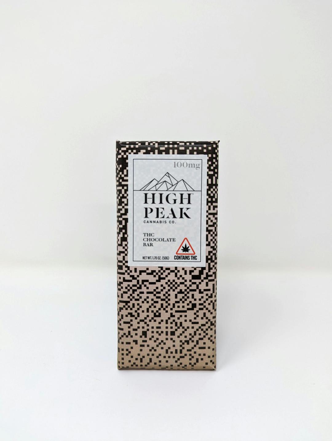 High Peak Cannabis Co. | 100mg Mocha Crunch Bar