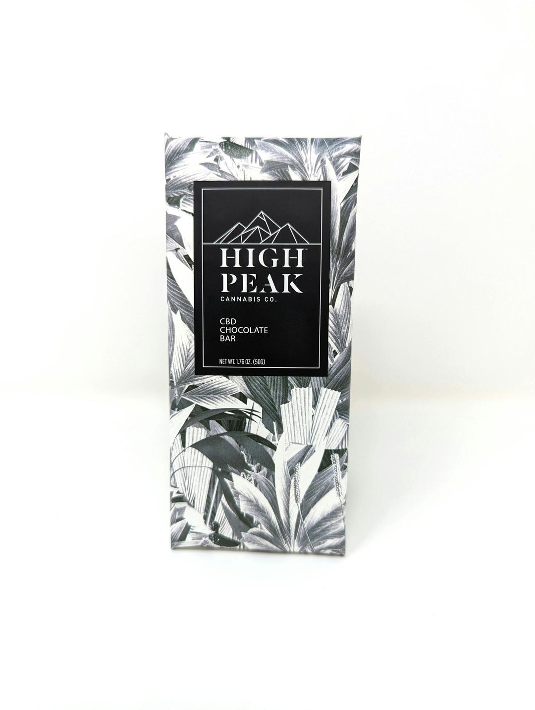 High Peak Cannabis Co. | 100mg CBD Mint Chocolate Bar
