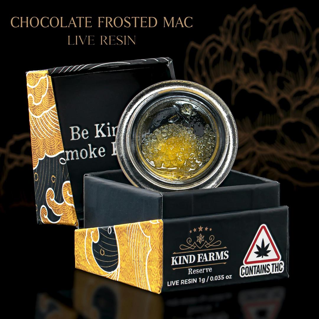 Chocolate Frosted Mac Live Resin - Kind Farms Reserve