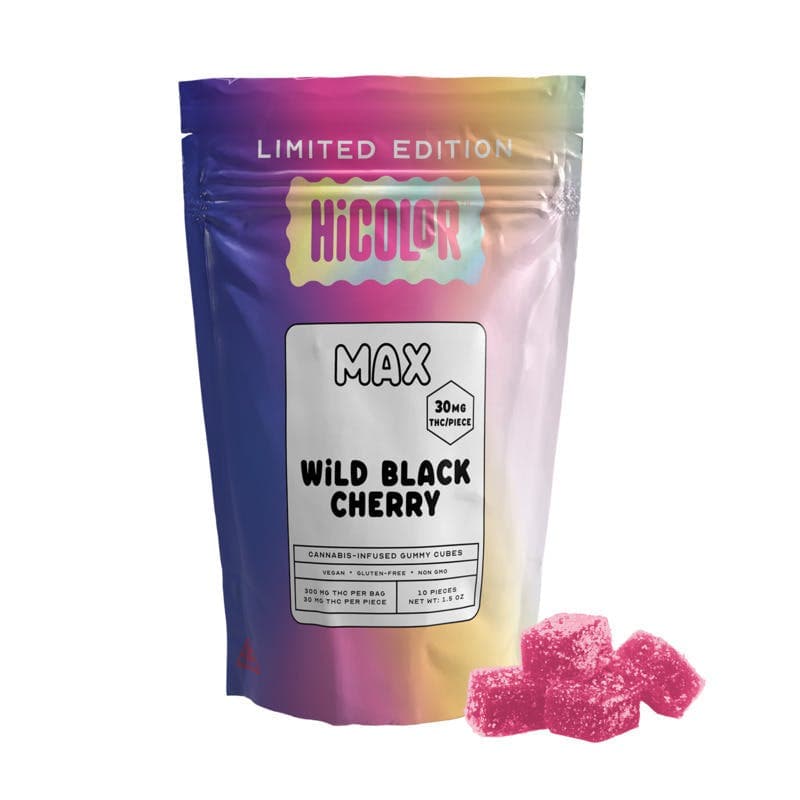Wild Black Cherry 30mg MAX Gummies [10pk]