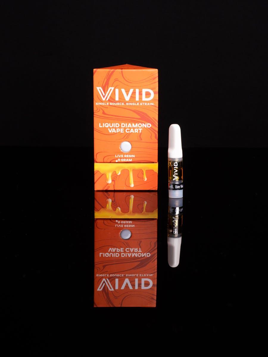 Vivid- CAPs Frozen Lemons Live Resin Vape