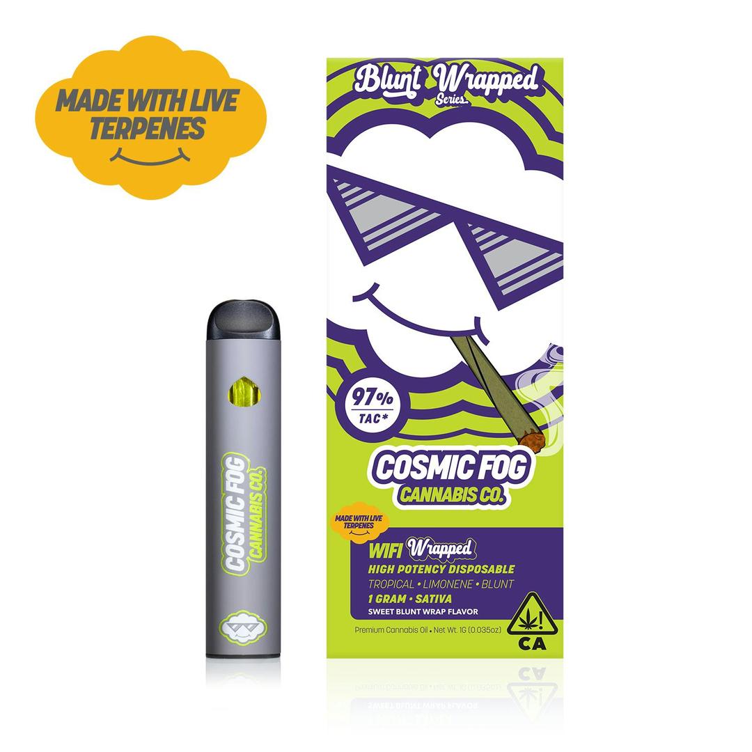 Cosmic Fog - Wifi Wrapped - 1G Live Resin Disposable Pen (Sativa)