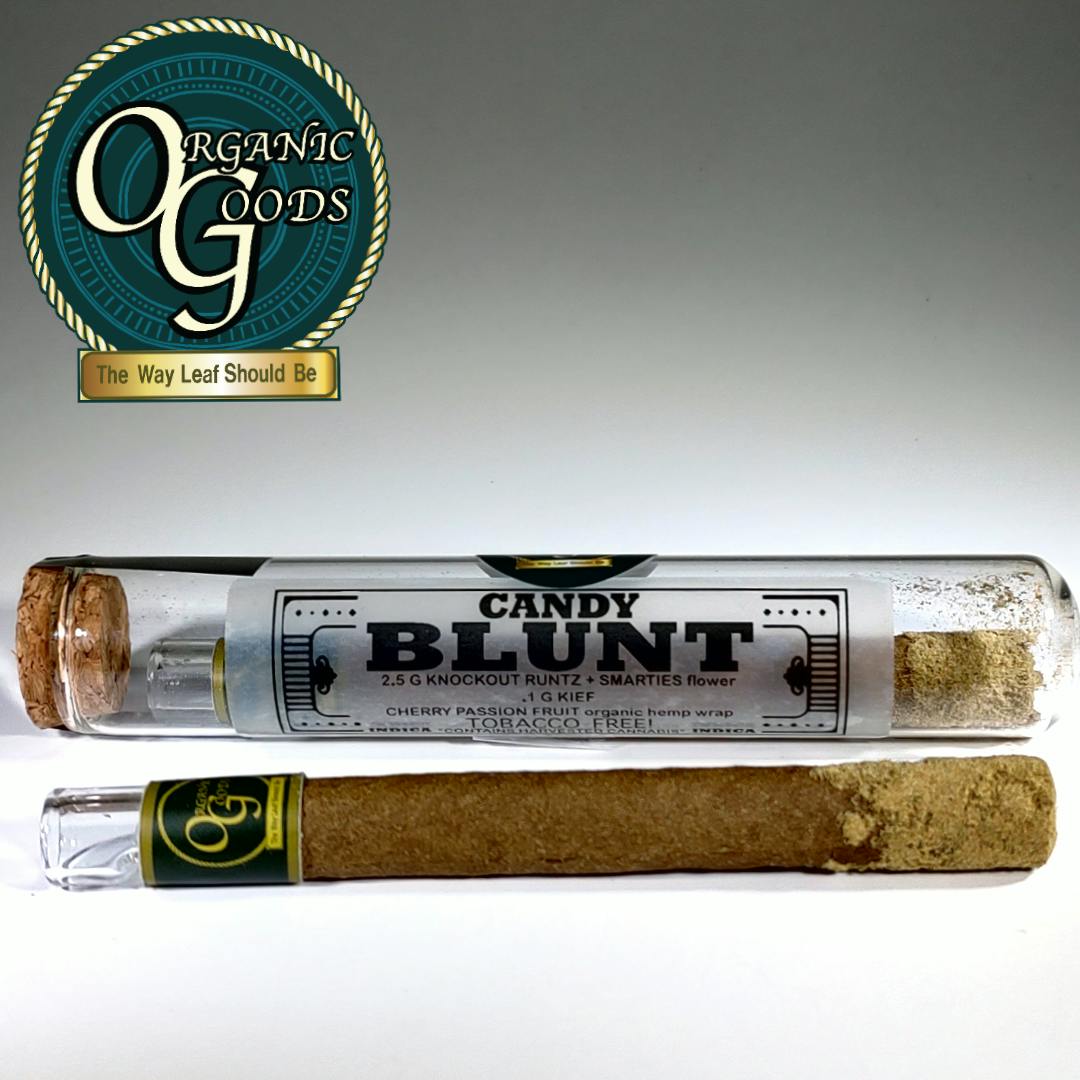 Organic Goods TF Blunt Dipped in Kief Candy 2.6 G