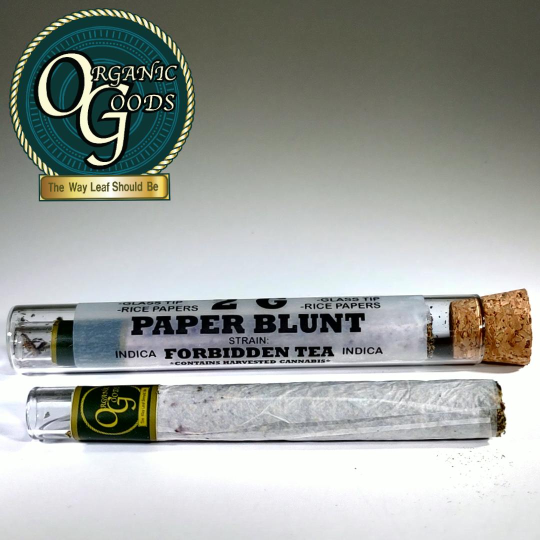 Organic Goods Paper Blunt Forbidden Tea 2 G