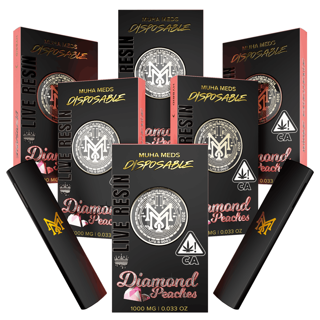 Diamond Peaches Dispo Live Resin