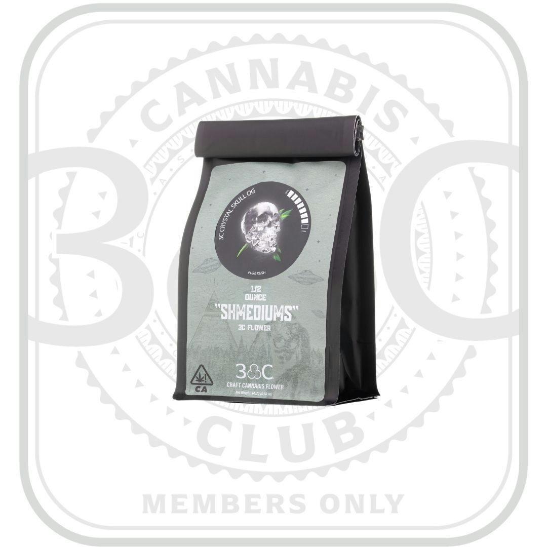 3C | Crystal Skull Shmediums - 14g (Members Only Pricing)