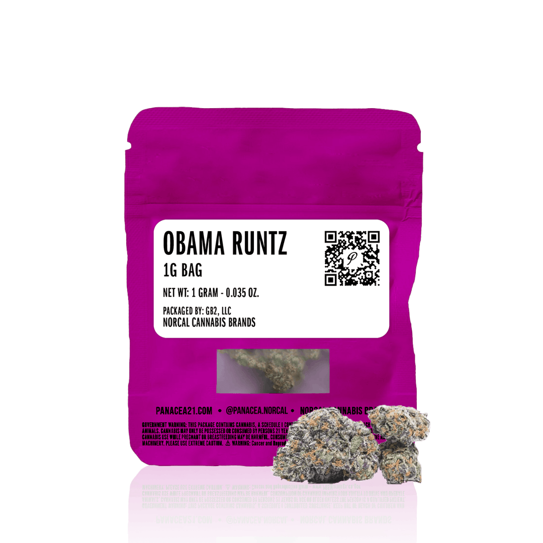 Obama Runtz | Indoor Flower Bags | 1g