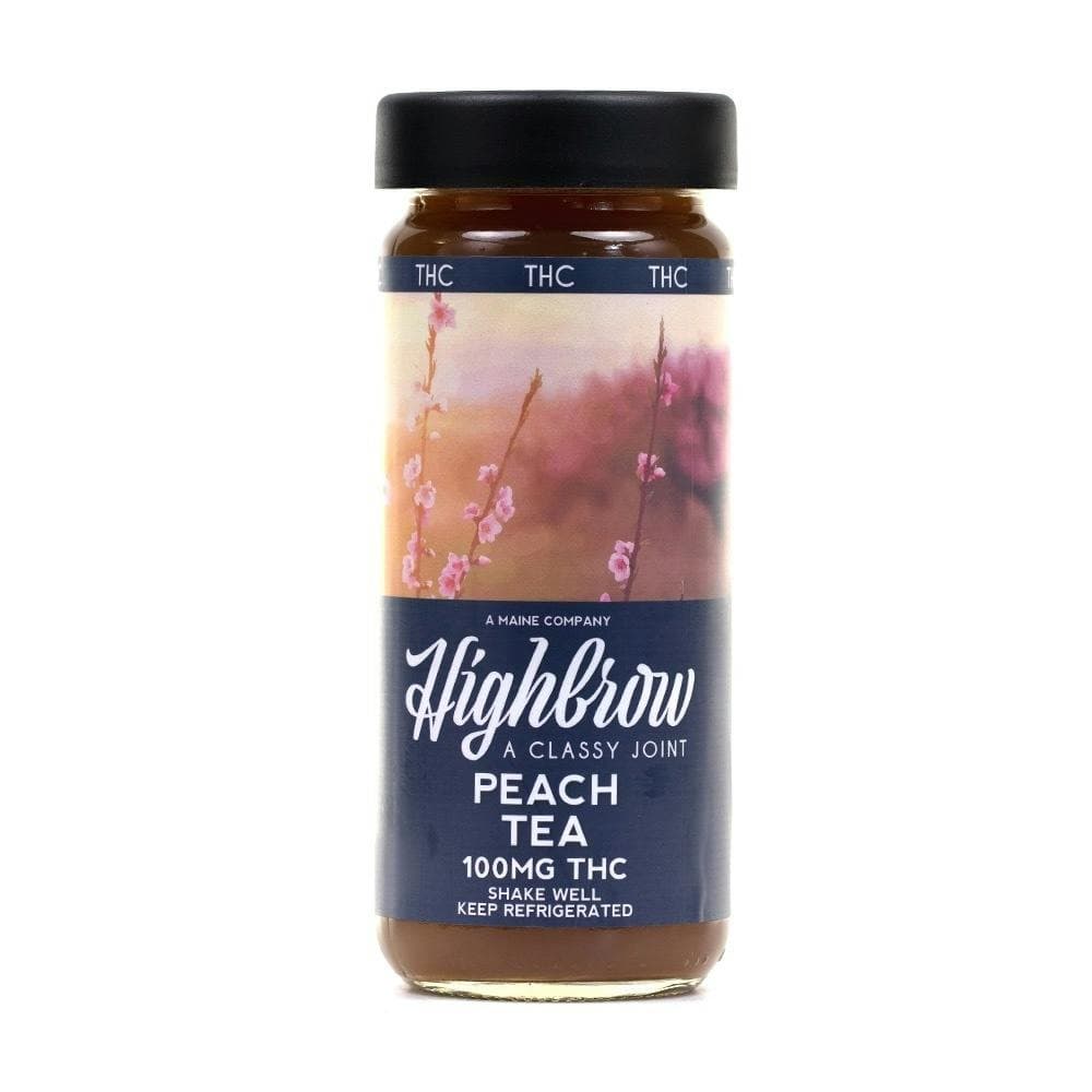 Highbrow Peach Tea Drink 100mg - Medical