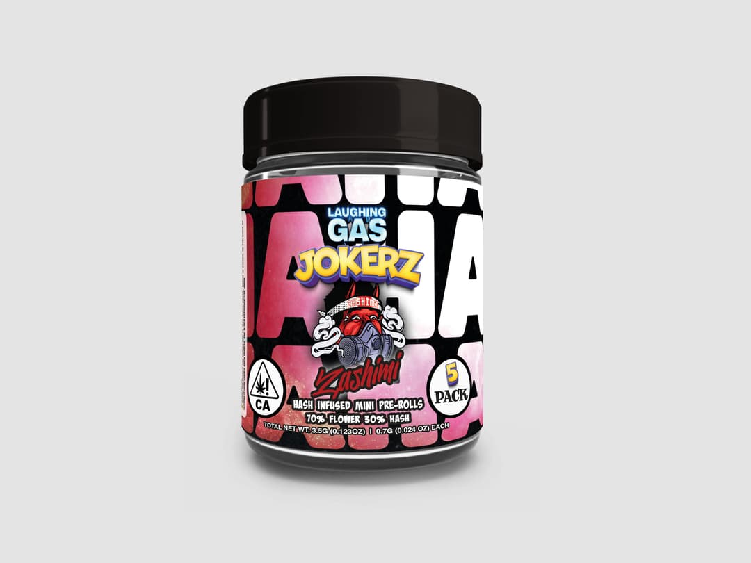 Zashimi Jokerz (5 pack of mini infused prerolls)