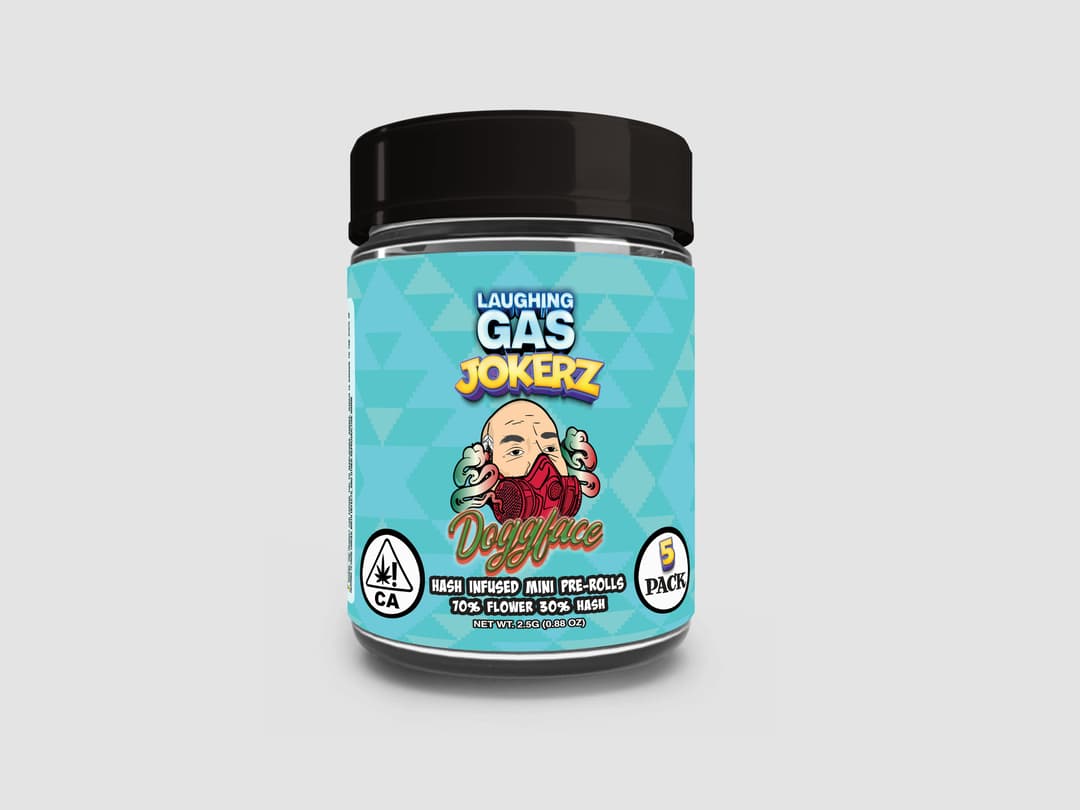 Doggface Jokerz (5 pack of infused mini prerolls)
