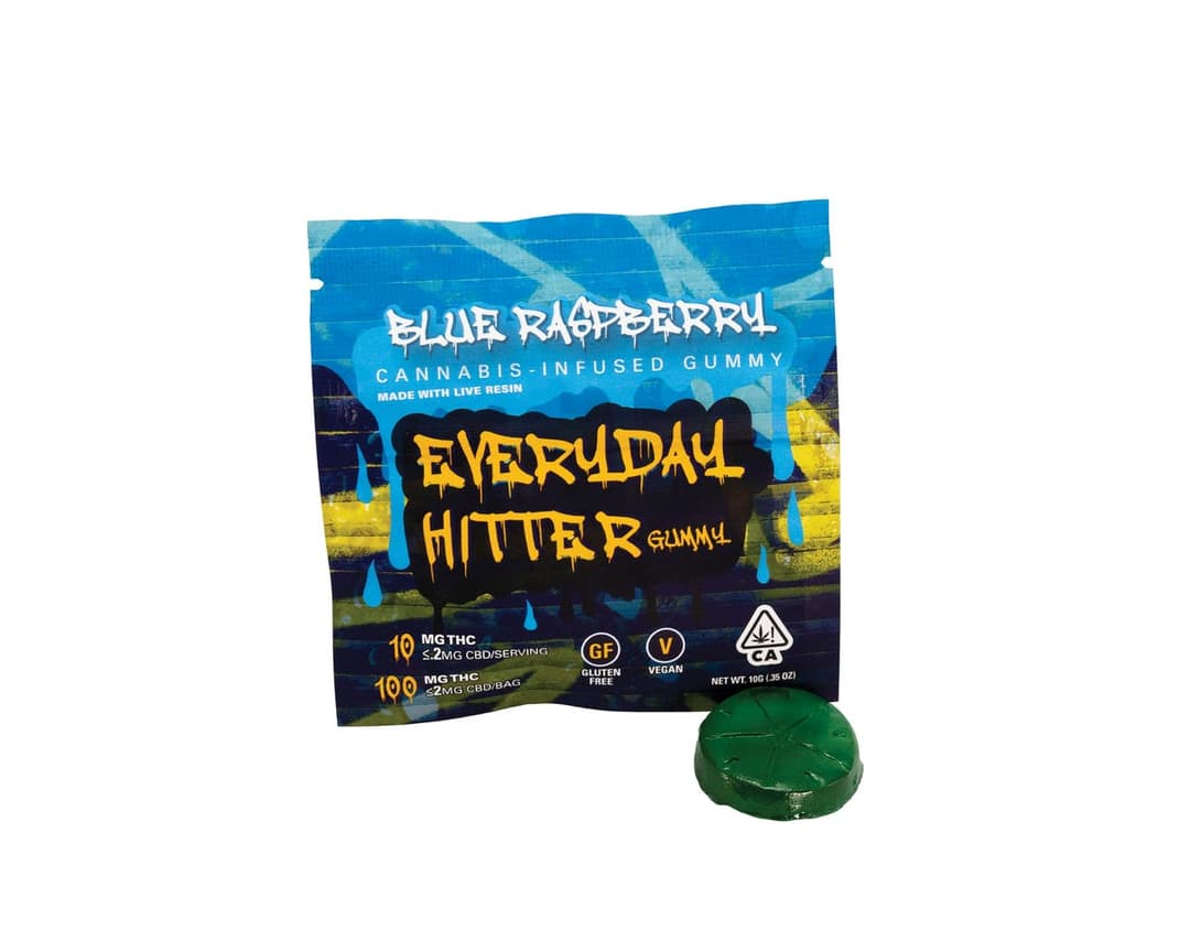 Everyday Hitter - Blue Raspberry (100mg) Gummy
