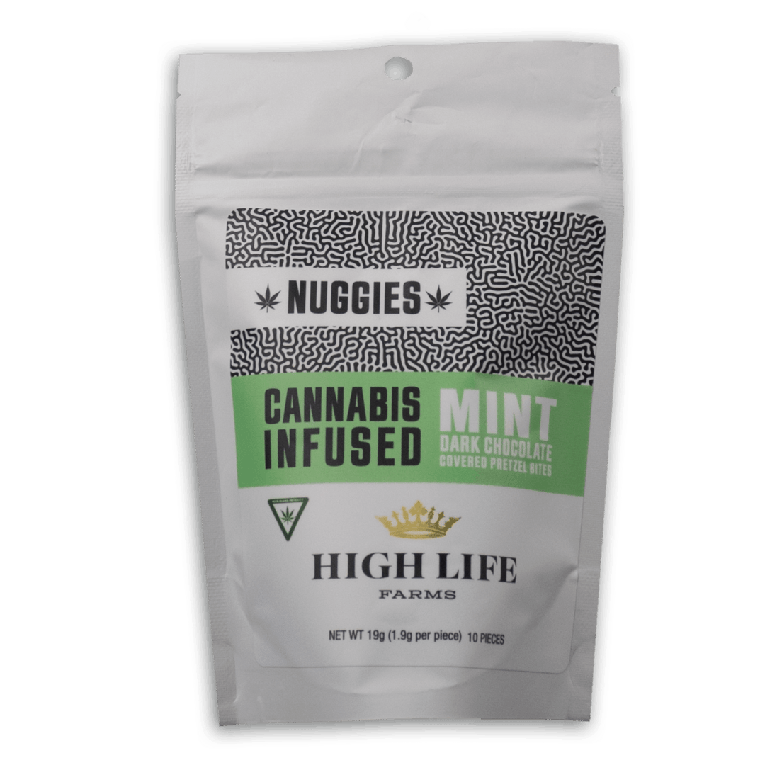 Nuggies - Mint Dark Chocolate - 200mg