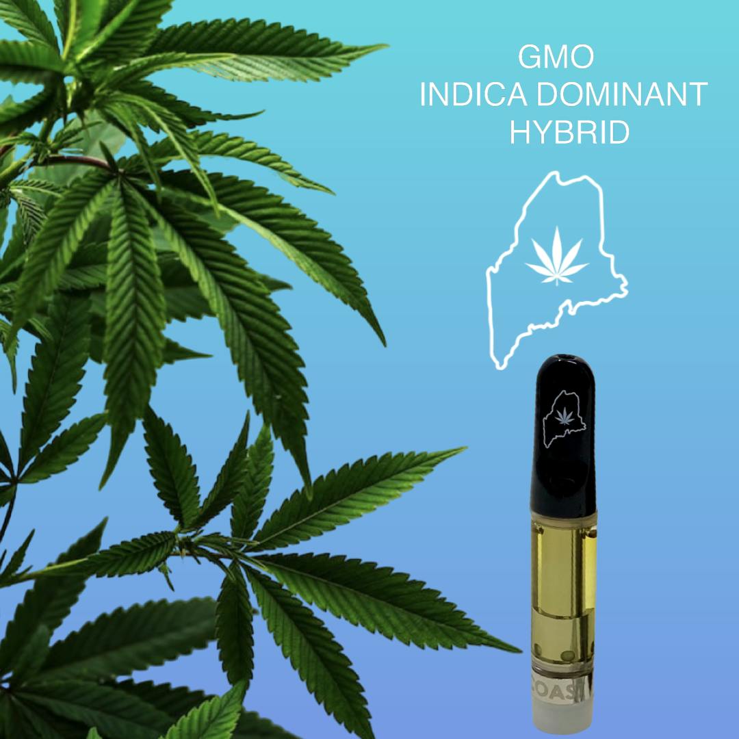 High Coast 1G THC Cartridge - GMO (Indica-Dominant Hybrid)