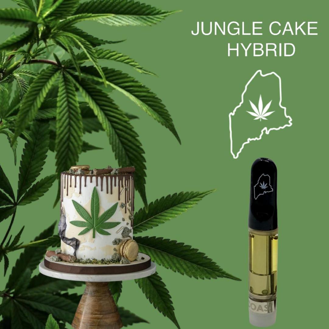 High Coast 1G THC Cartridge - Jungle Cake (Hybrid)
